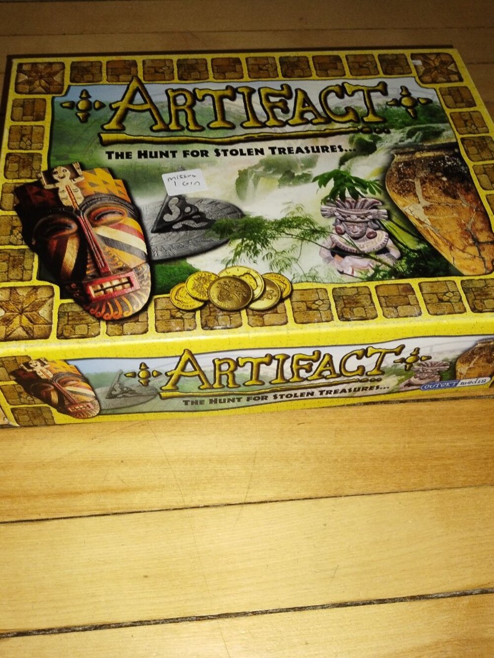 Artifact Board Game Complete (Outset Media, 2004) 95% Complete